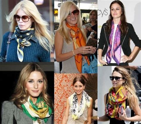 celebrities hermes scarf|unique hermes scarves.